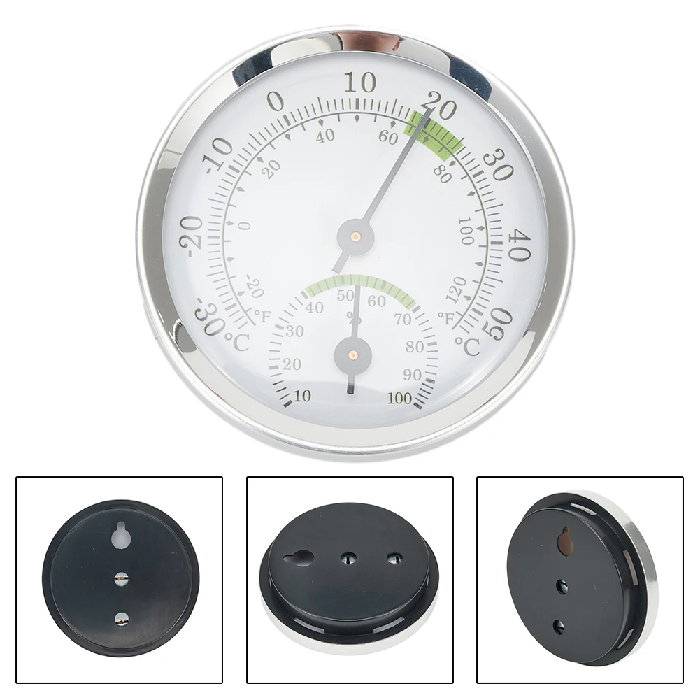 Offices Workshops Monitor Thermometer Hygrometer Compact Houses Mini Household Wall Mounted Temperature Humidity