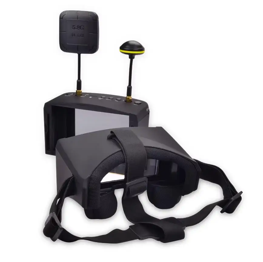 EV800D 5.8G 40CH 5 بوصة 800*480 سماعة فيديو HD DVR التنوع FPV نظارات انخفاض استهلاك الطاقة ل RC طائرة بدون طيار RC سيارات #5