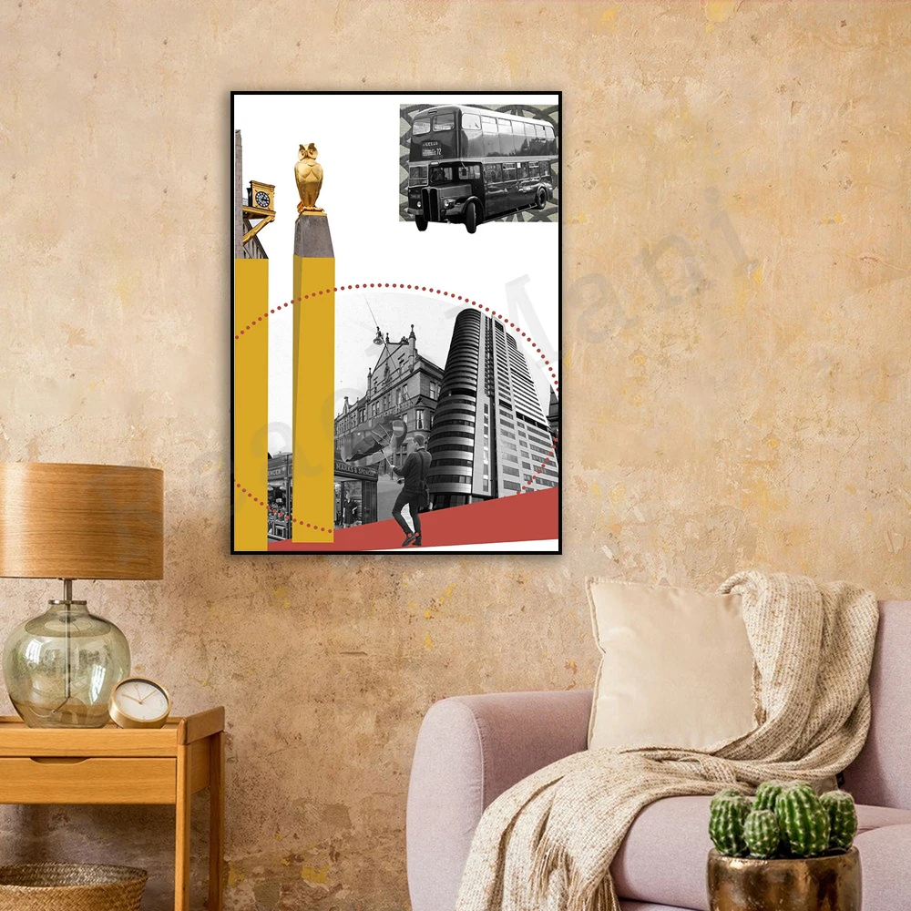 Leeds is known for his West Yorkshire art illustrated prints. Leeds, West Yorkshire, Leeds print, West Yorkshire design poster