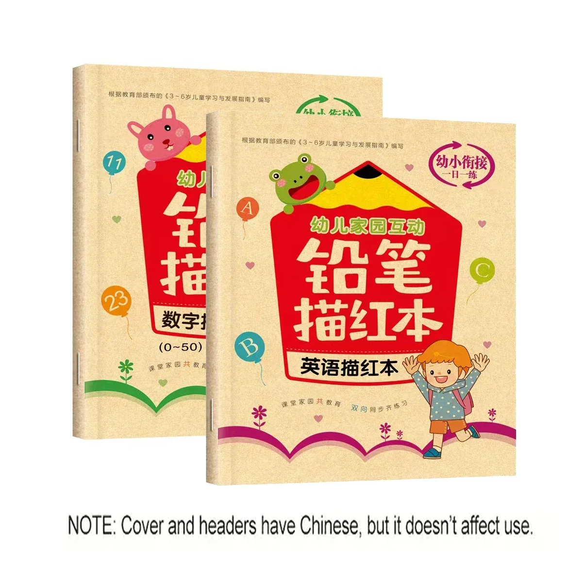 32 Pages d'apprentissage de l'écriture des chiffres de mathématiques de l'alphabet pour les enfants, exercices de maternelle, livres de pratique de calligraphie