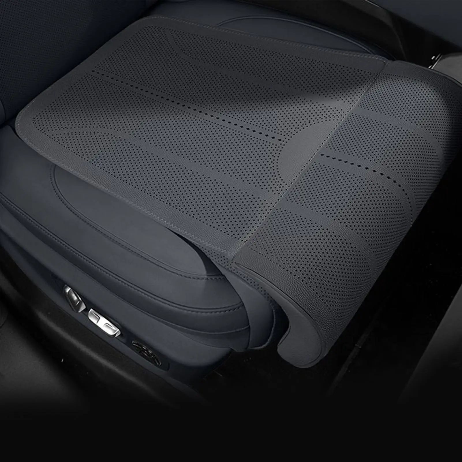 

Car Leg Extender Cushion Car Leg Support Pillow Cushion Adjustable Automotive Knee Rest Mat for Driver Passenger Commuting