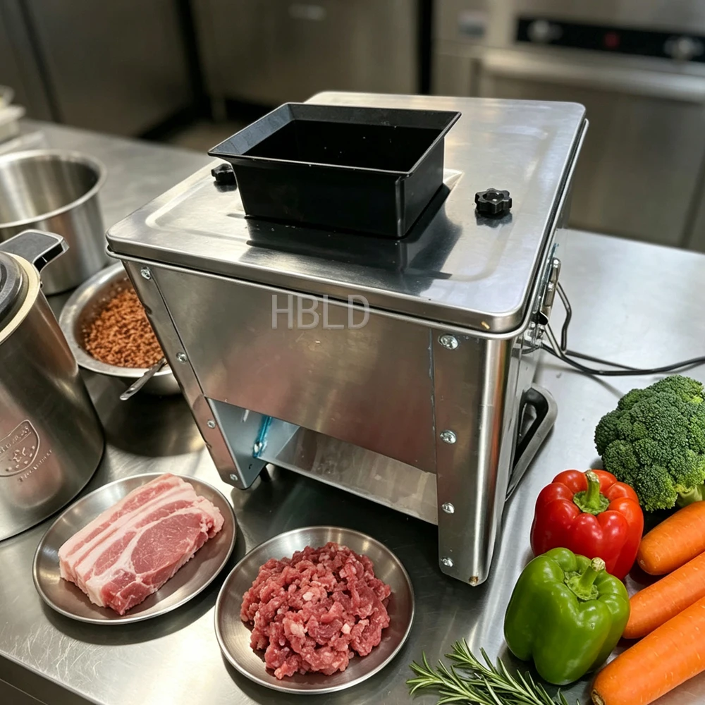 Stainless Steel Meat Shredder Commercial Electric Meat Slicer Cutting Machine for Catering