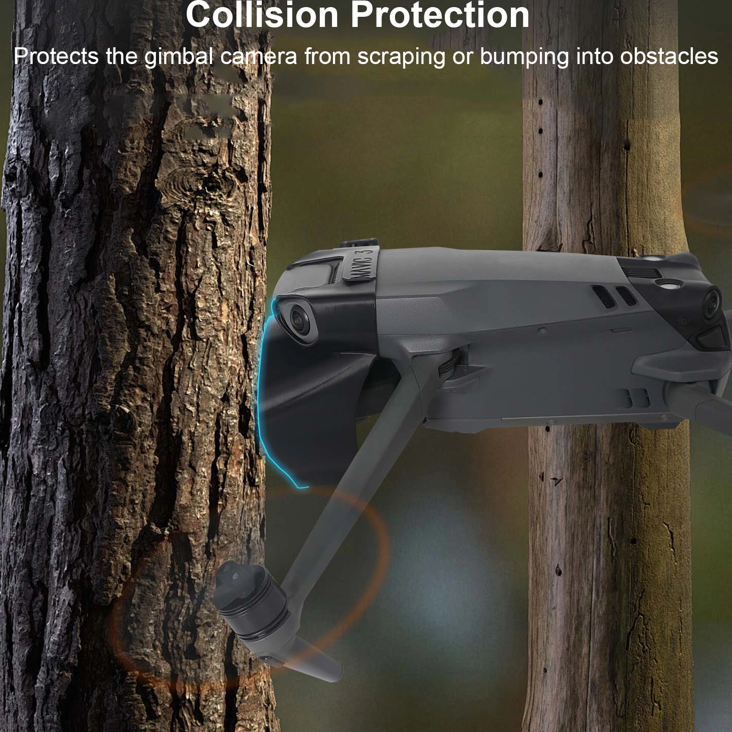 

For dji Mavic 3 and Mavic 3 Pro Lens Hood Quick Release Sun Shade Gimbal Protective Lens Cover for DJI Mavic 3 Accessories