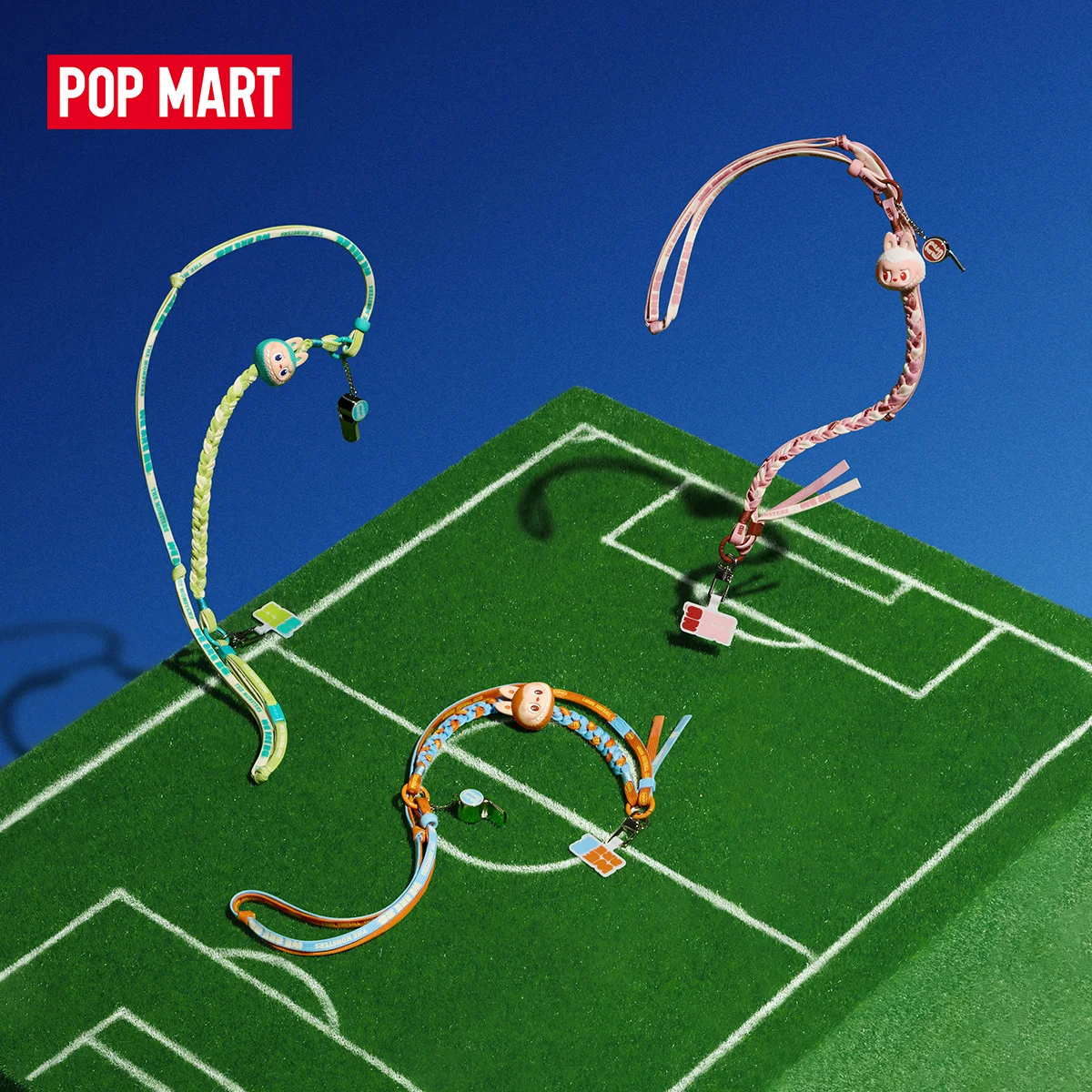 【EU EXCLD】POP MART THE MONSTERS × FIFA SERIES-ロングランヤード 6個入り/1個入り ブラインドボックス ブラインドボックス コレクタブルフィギュア かわいいギフト