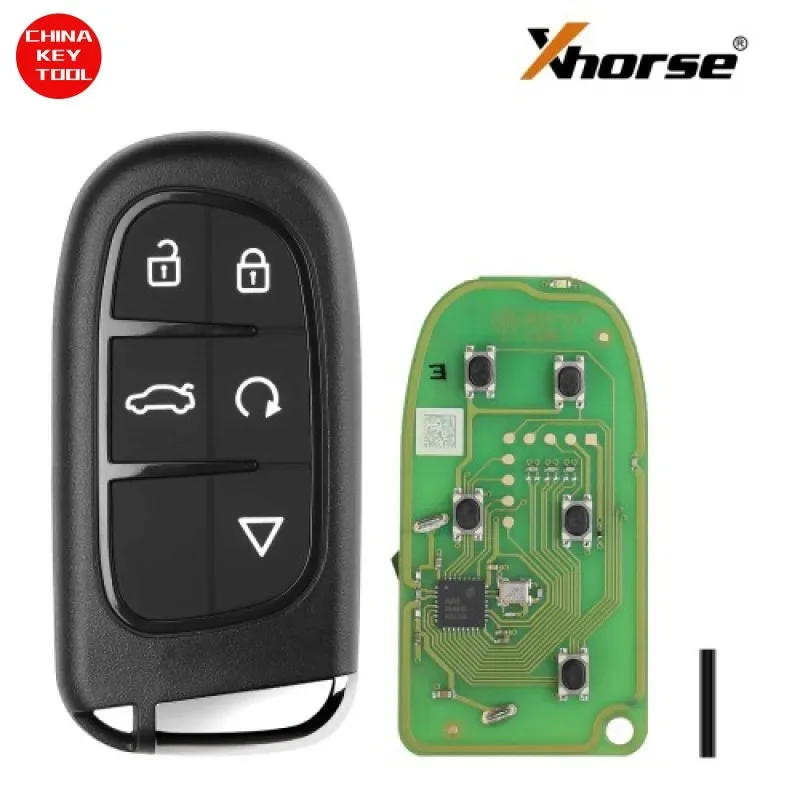 1PCS Xhorse Universal Smart Remote Key For Jeep Style XSJP01EN 5 Button