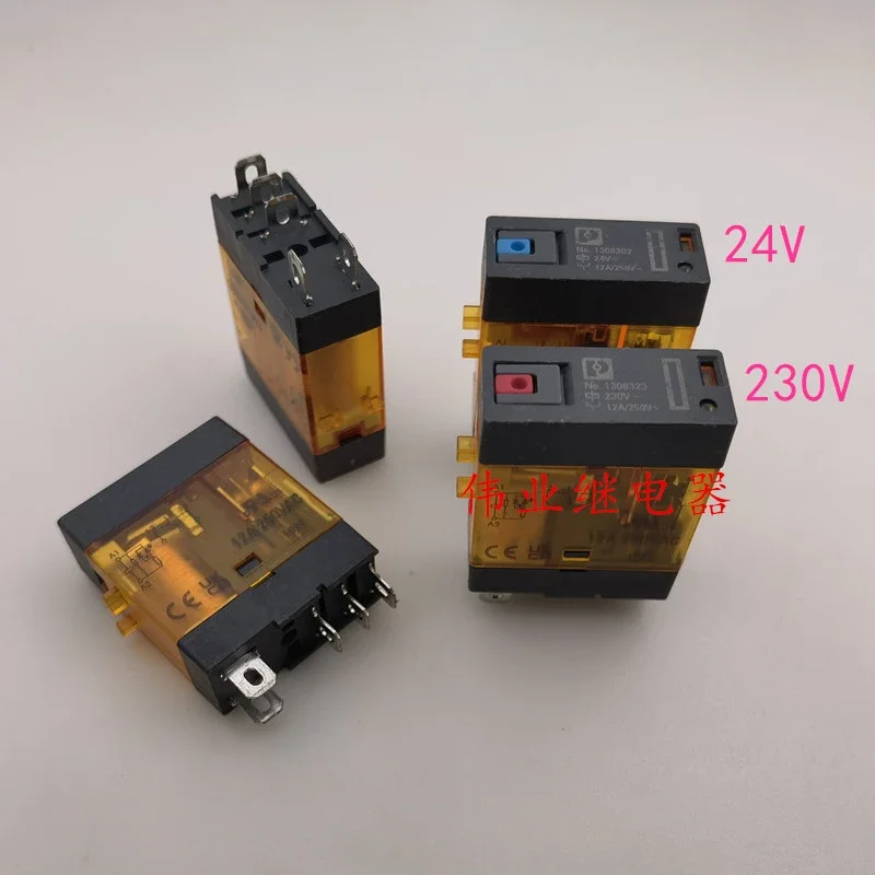 

（Brand-new）1pcs/lot 100% original genuine relay:NO.1308302 24V No.1308323 230V 5pins 12A