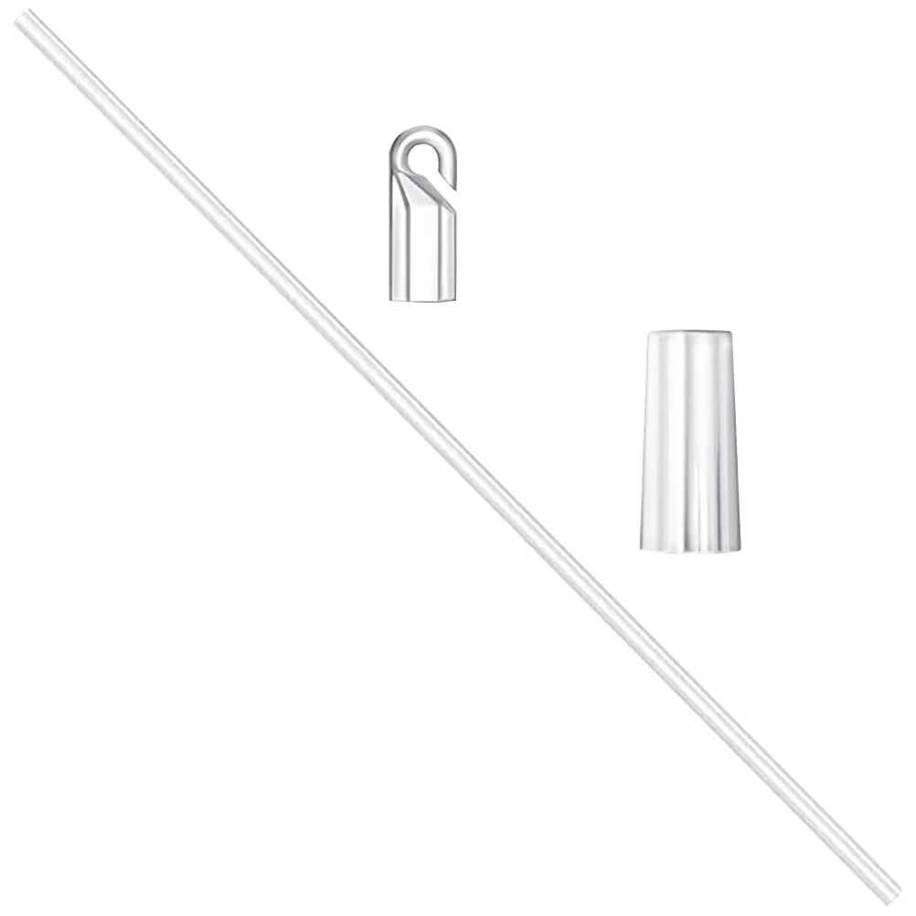 Curtain Accessories Clear Blind Stick Pull Wand Roller Vertical Draw Rod Pp Plastic for Blinds Replacement