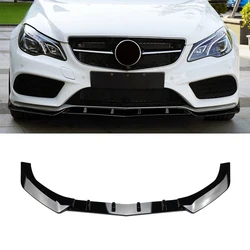 Front Bumper Lip Spoiler Splitter Diffuser Accessories For Mercedes Benz E Class E Coupe C207 AMG 2013-2016 AMG ABS Body Kits