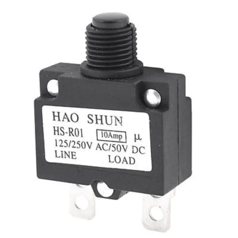 5PCS Spare Part 2 Pins HS-R01 Momentary Press Button Switch 125/250VAC 50VDC/AC 3A/4A/5A/6A/8A/10A/12A/15A/16A/18A/20A