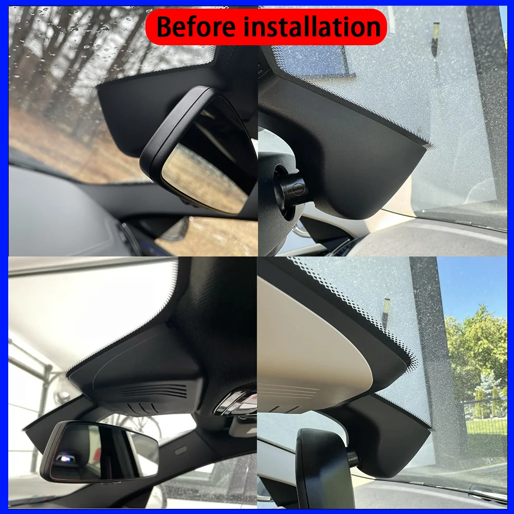for BMW X4 G02 F98 X6 G06 M F96 2018-2025 OEM 4K DVR Dash Cam Front Rear Camera WiFi Video Recorder Plug and Play Loop Recording