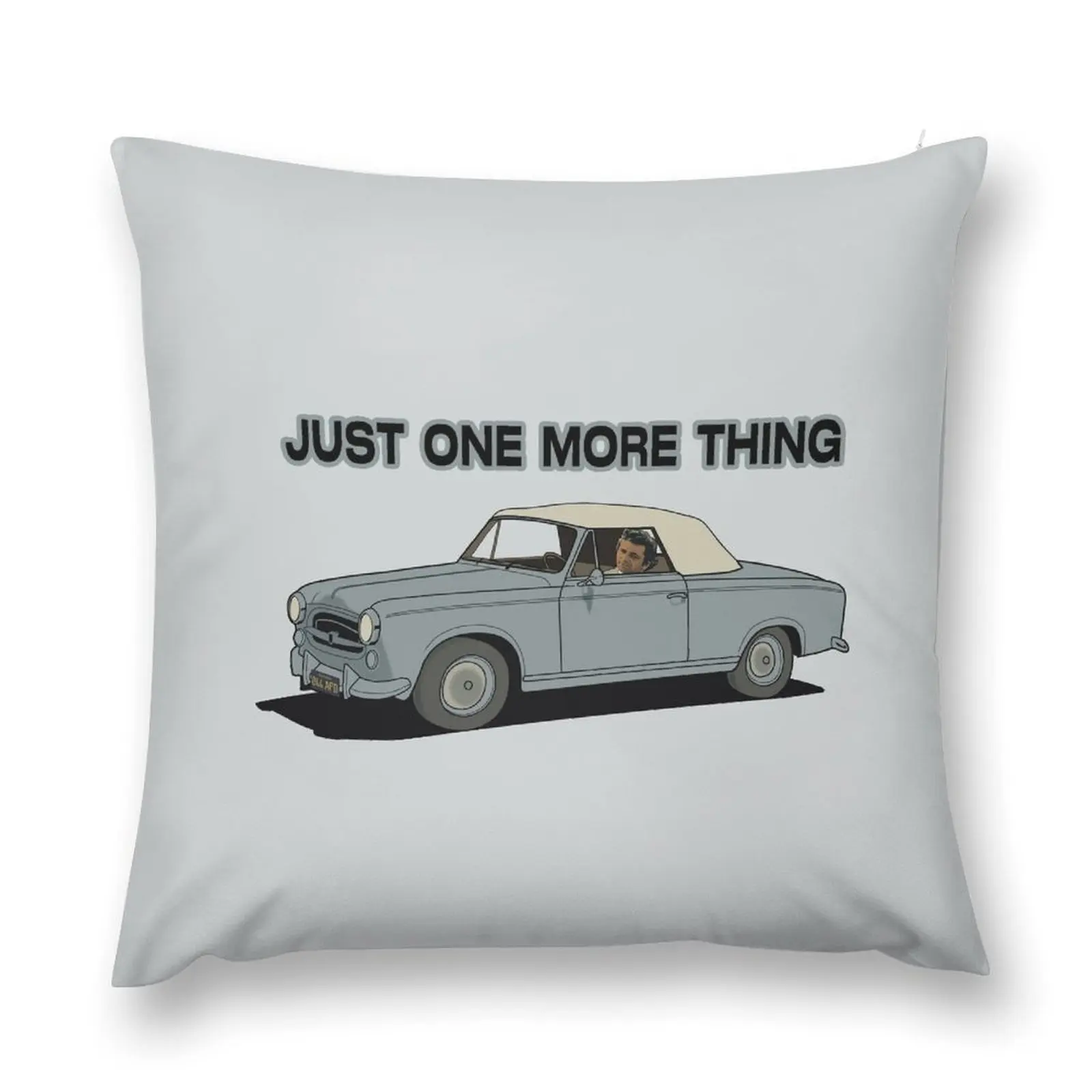 

Columbo driving - Just one more thing Throw Pillow autumn decoration Couch Cushions Cusions Cover pillow