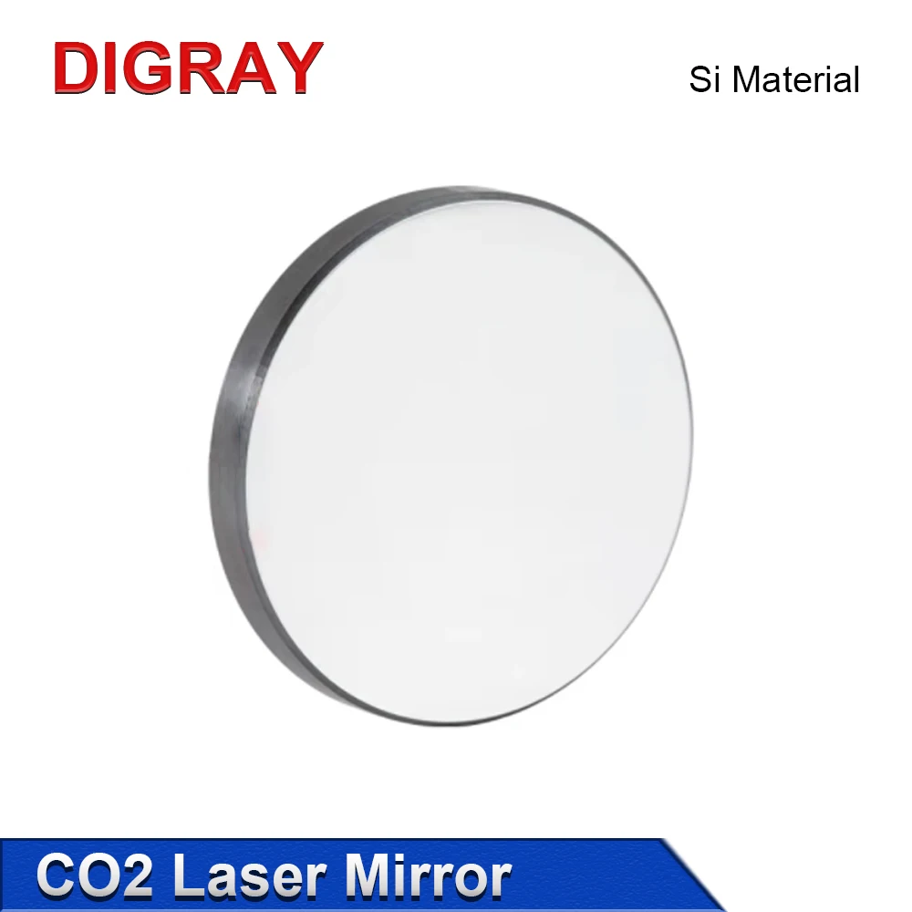 

DIGRAY 3pcs CO2 SI Laser Mirror Diameter 20mm 30mm Silicon Reflective Lens for Laser Engraving Cutting Machine Accessories