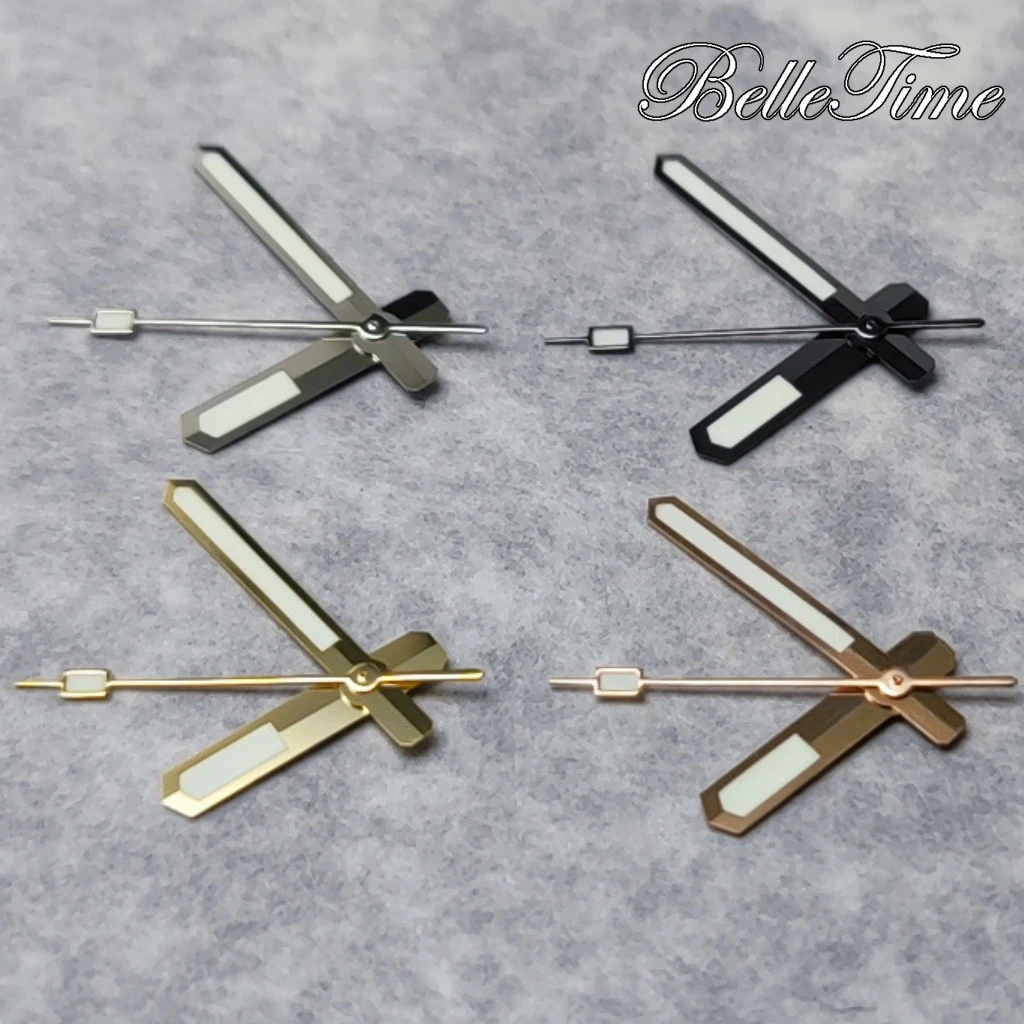 الفضة/أسود/الذهب/ارتفع الذهب C3 الأخضر مضيئة ساعة الأيدي ل NH35/NH36/4R/7S ساعة يد تعمل بالحركة الملحقات #4