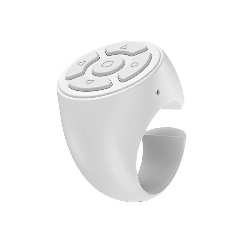 Anillo de desplazamiento con Control remoto para dedo, Tiktoks, teléfono móvil, vídeo, Control remoto, palo de Selfie, cámara, compatible con Bluetooth