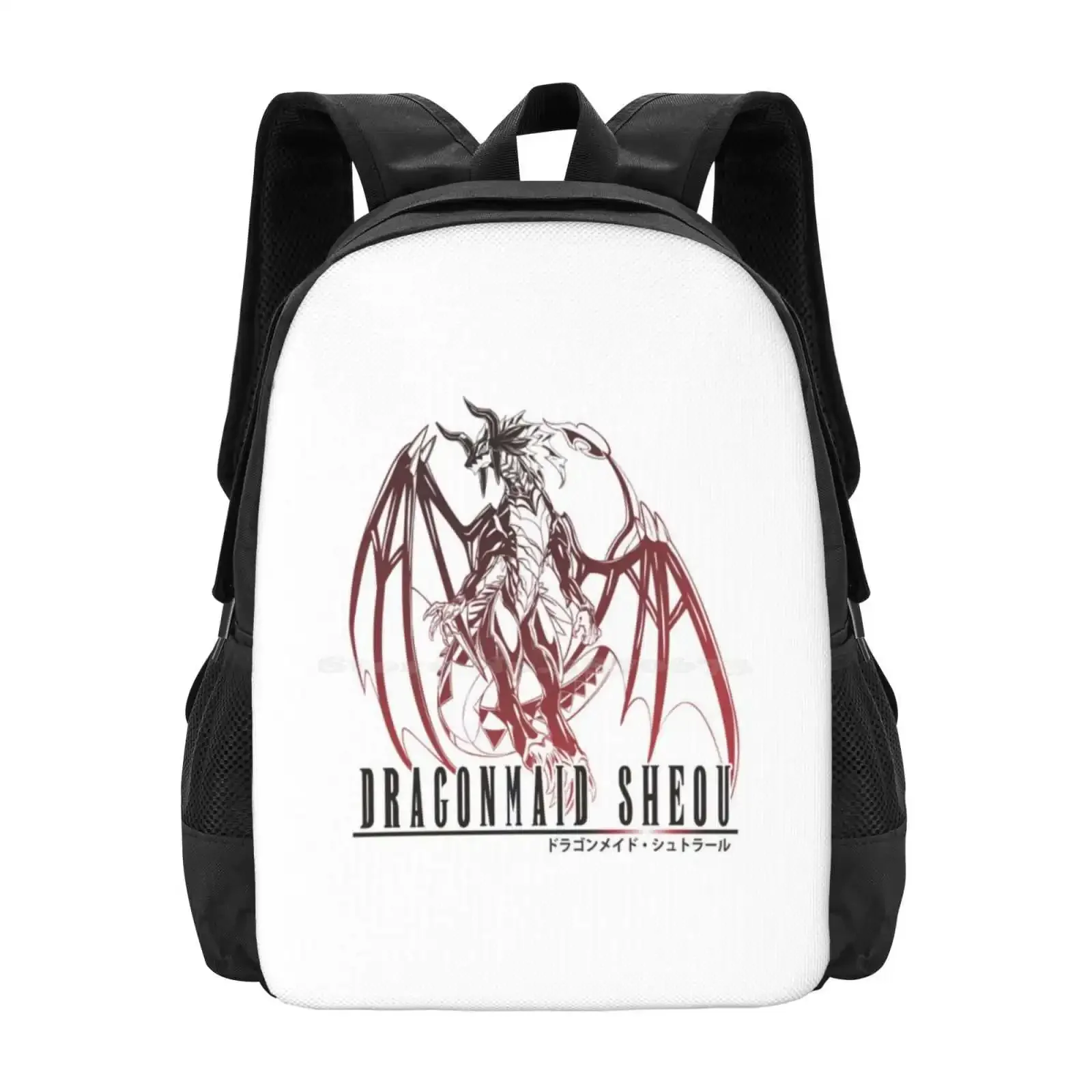 

Dragonmaid Sheou In Final Fantasy Style Hot Sale Schoolbag Backpack Fashion Bags Yugioh Yu Gi Oh Duel Monster Anime Manga Heart