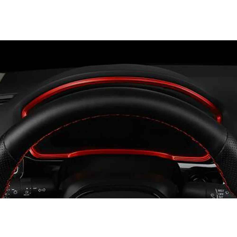 Instrument Panel Cover For Honda Civic 11th Gen 2022 2023 2024 Dashboard Trim Frame ABS Plastic Car Accessories Decoration