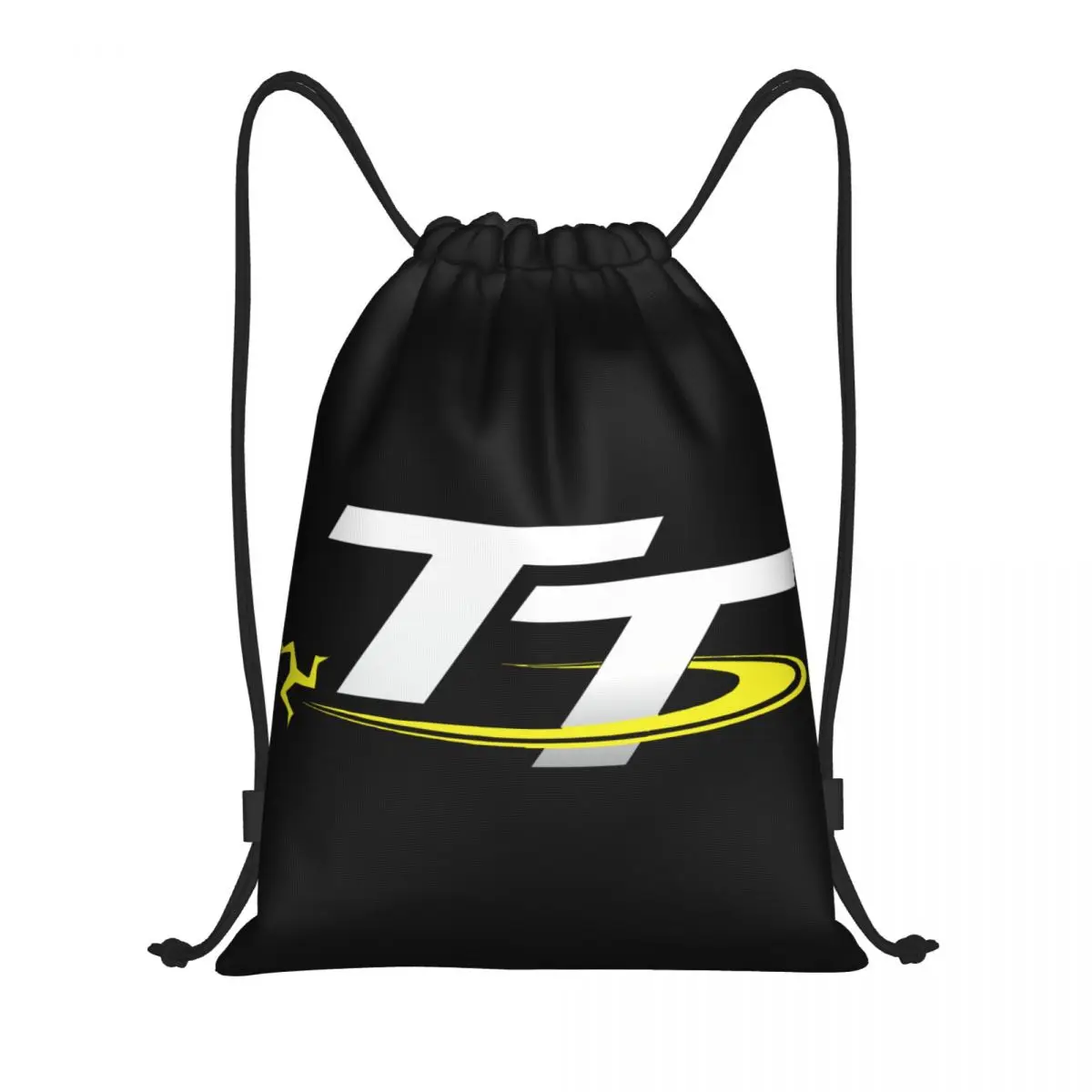 Insel des Mannes Flagge Kordel zug Rucksack Sport Sporttasche für Frauen Männer tt Motorrad Renntraining Sackpack