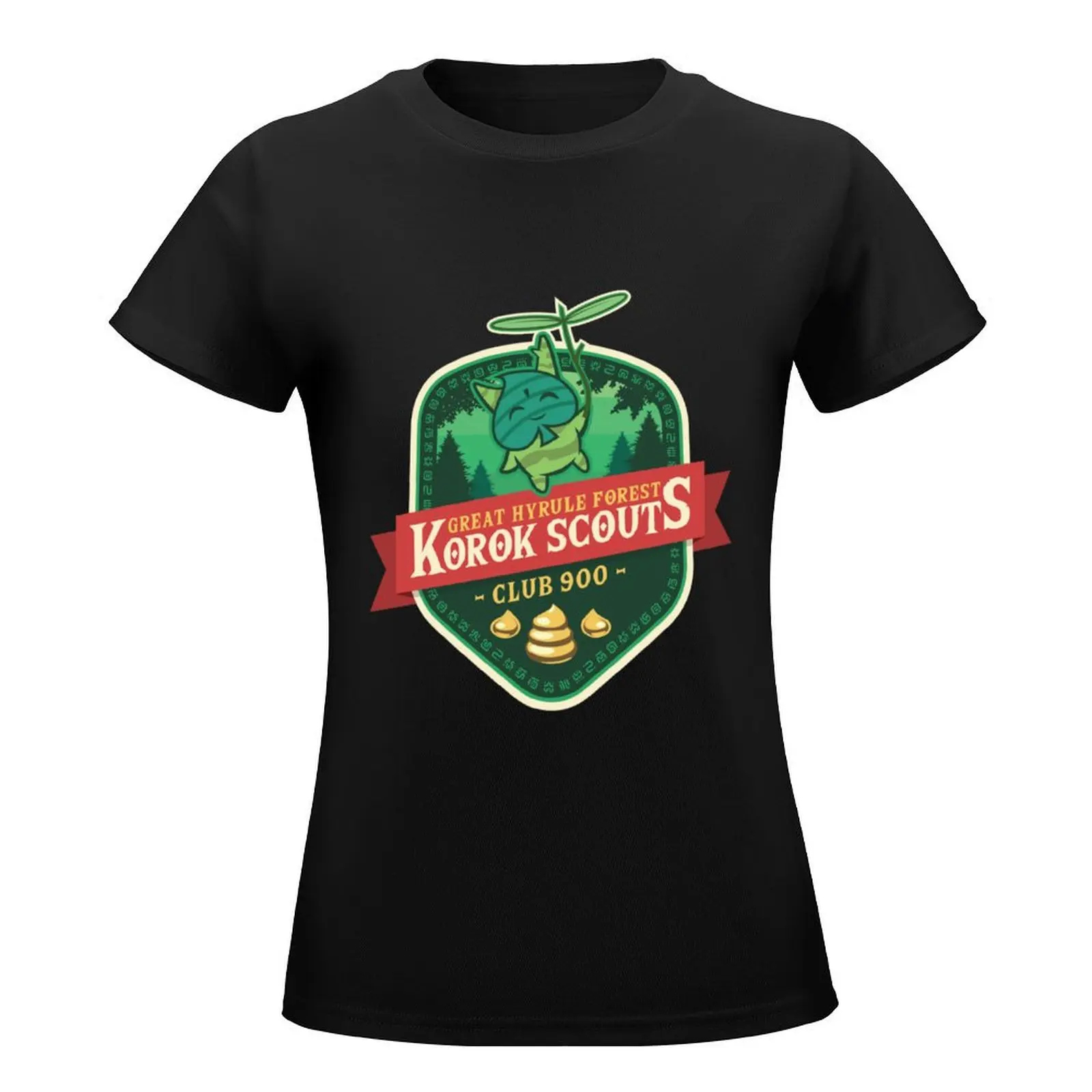 Korok Scouts Sticker T-Shirt tees sublime funny t shirts for Women