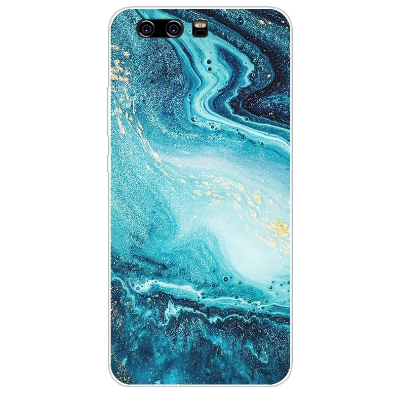 Soft Silicon Cover for Huawei P10 Case Nature Rubber Painting Shell for Huawei P10 VTR-L09 VTR-L29  VTR-AL00 VTR-TL00 Phone Bags