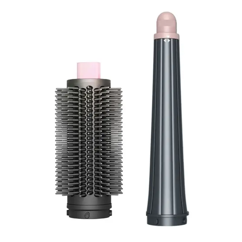 

Hot-Round Volumizing Brush And 0.78In-1.4In Conical Long Barrels For Dyson Airwrap HS01 HS05 HS08 Curling Iron Attachment