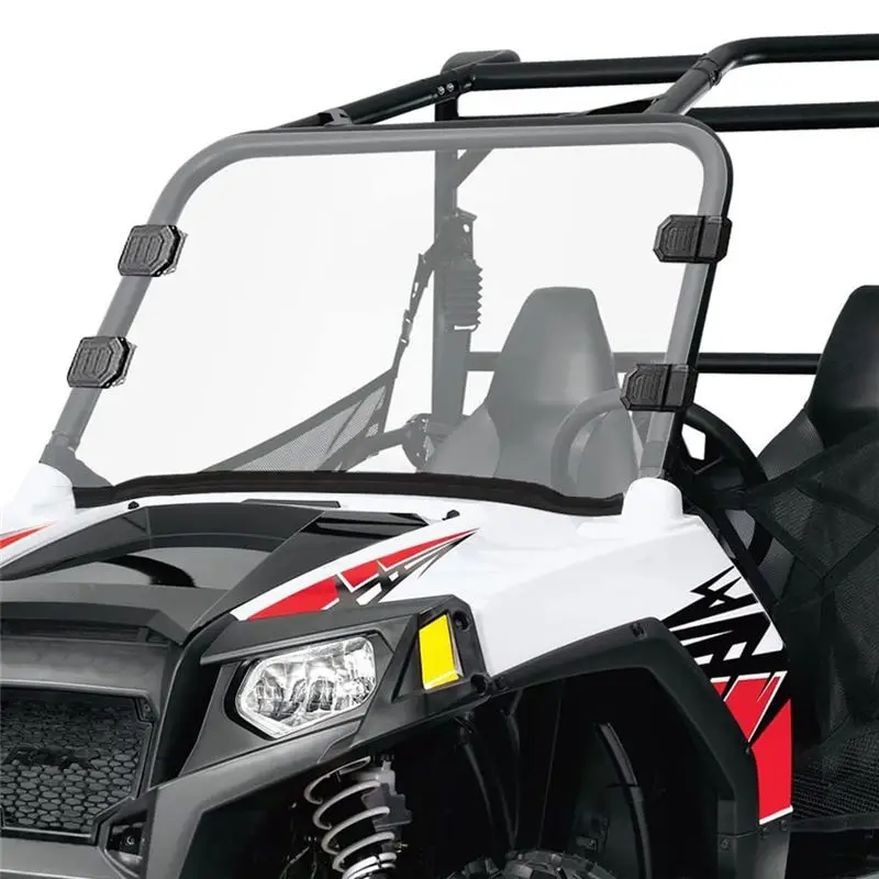 HOT-UTV Windshield Adjustable Mounting Clamp Kit For Polaris Ranger RZR, Can Am Maverick X3 Windshield Fixed Clamps Straps,UTV W