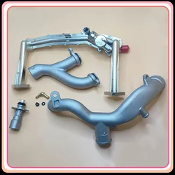 Improved version for Land Rover  JAGUAR  Range  RR Sport New Discovery 4 Velar 3.0 V6 aluminum heater manifold engine water pipe