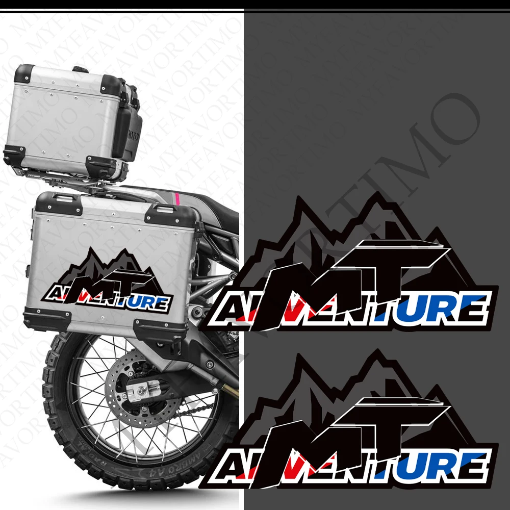 Aluminium Top Box Cases for CFMoto 450MT 700MT 800MT 800MT-X Trunk Luggage Panniers with Stickers And Decals MT MT-X Accessories