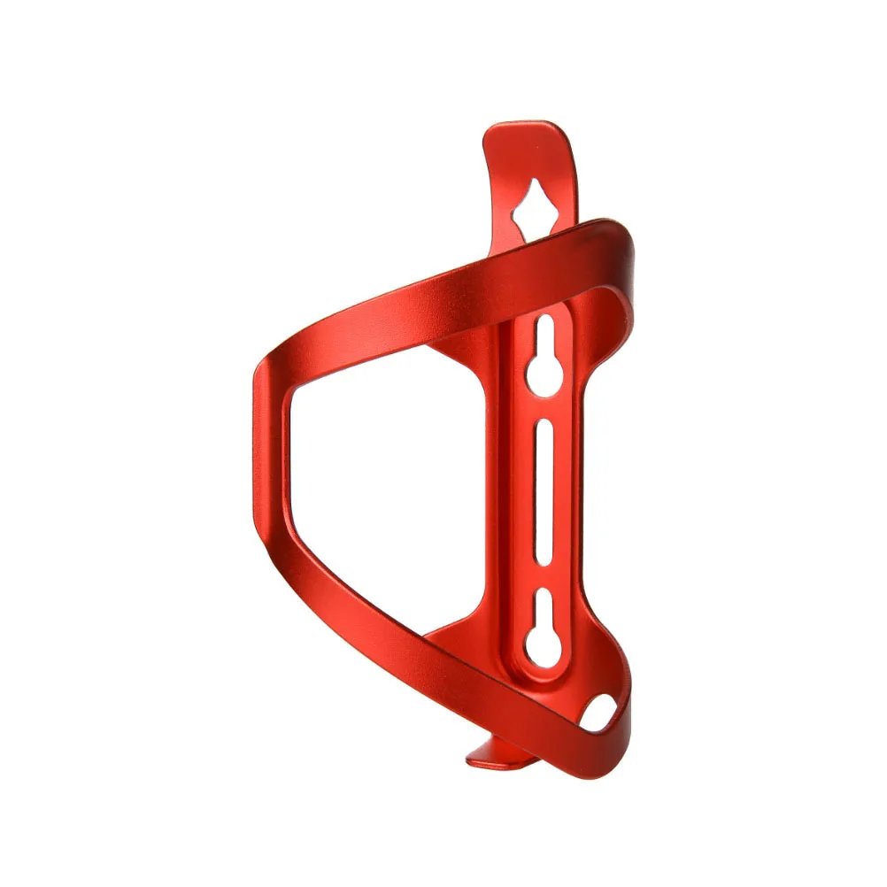 Red Bike Bottle Cage Aluminium Alloy Material Durable Long Lasting High Strength Hardness Cycling Holder Bike Bottle Cage