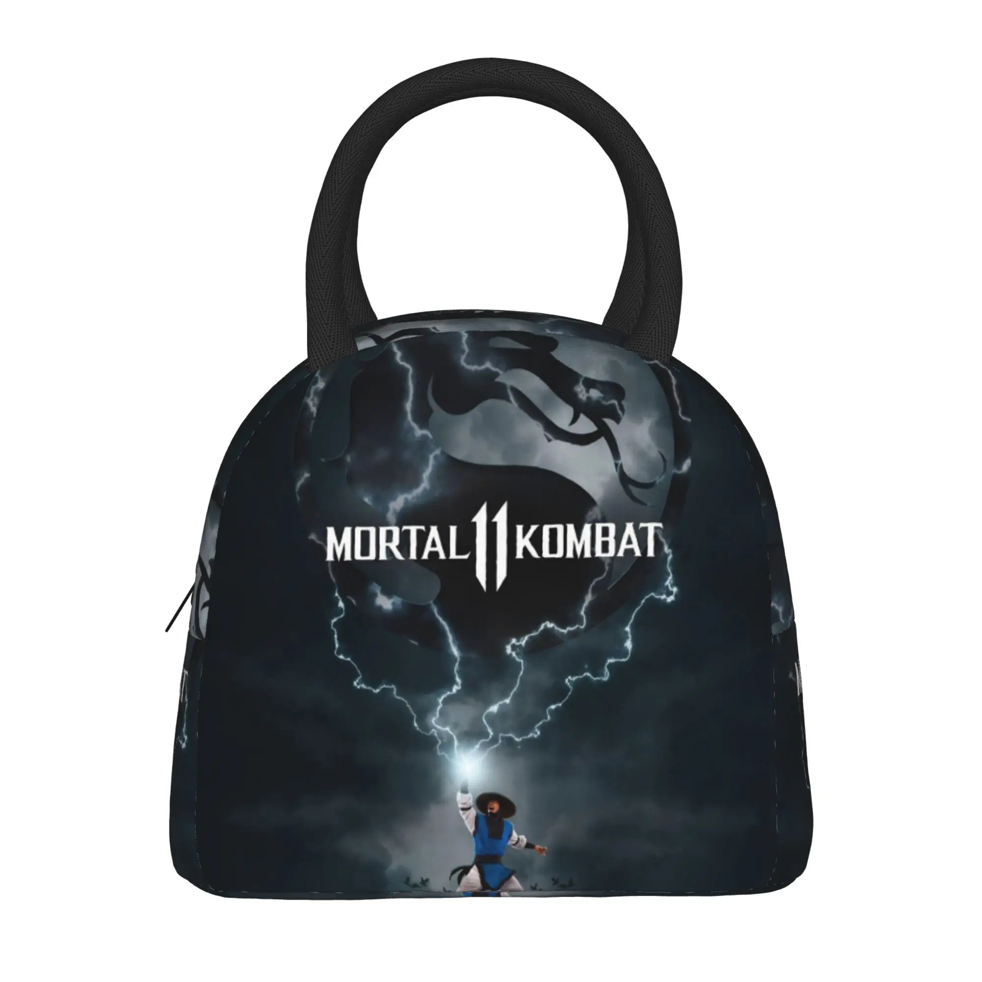 Mortal Kombat II Moive 2026 Acessórios Bolsa térmica isolada para escritório, recipiente de comida, caixa térmica portátil para almoço