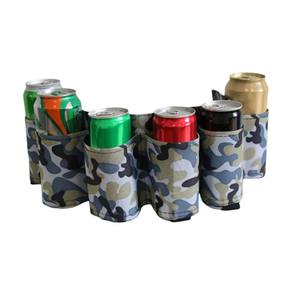 

Beer Belt Adjustable Can Holster Men Women Outdoor Camping Hiking Picnic Party Beer Bottle Holder Portable Drinking Accessories