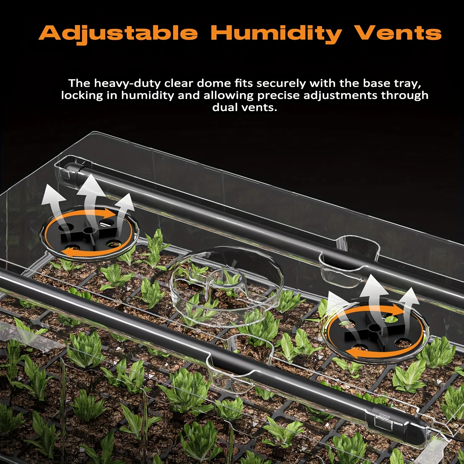 60-komorowa taca do samonawadn – Humidity Dome Kit recenzja i cena