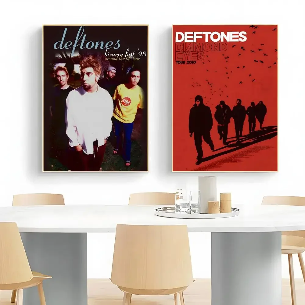 Melodic Metal Band D-Deftones Poster Wall Art Print Decorative Mural Home Decor Gift Unframed