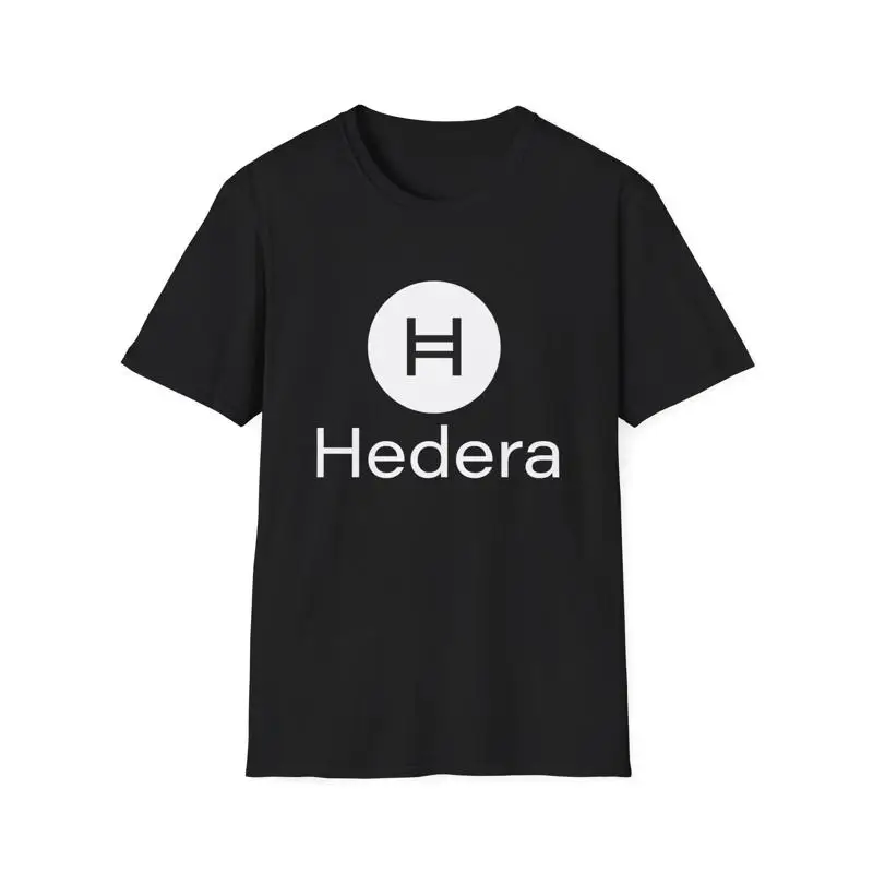 Hedera HBAR Hashgraph Crypto Token Cotton T-Shirt Cryptocurrency Coin Tee HODL