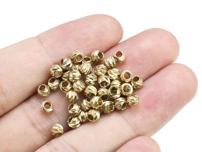 100Pcs Brass Seed B…
