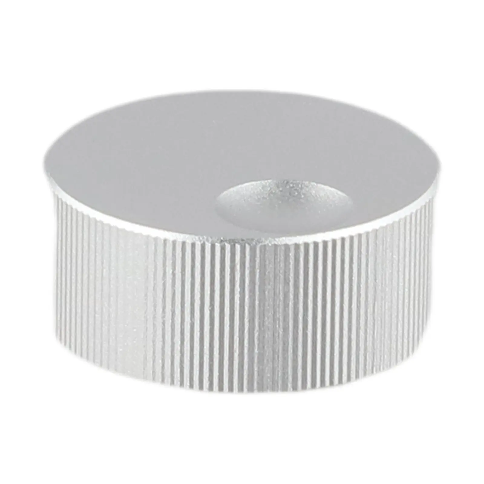 Pokrętło enkodera, pokrętło regulacji głośności do potencjometru 6mm, matowe, pełne, aluminiowe pokrętło 32x13mm, antypoślizgowe, czarne, praktyczne.