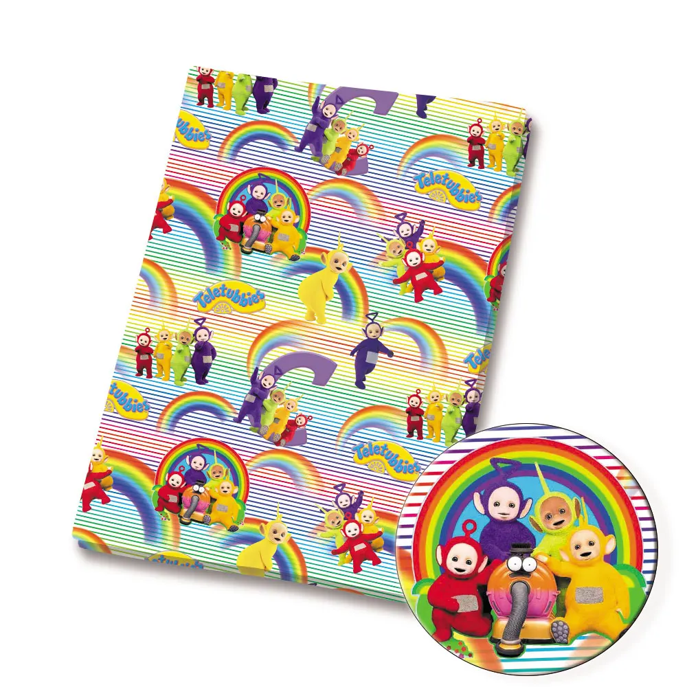 الكرتون النسيج الساخن DIY140 * 50 سنتيمتر اليدوية الخياطة خليط اللحف فستان طفل ورقة المنزل قماش مطبوع النسيج الخياطة الاطفال فابري