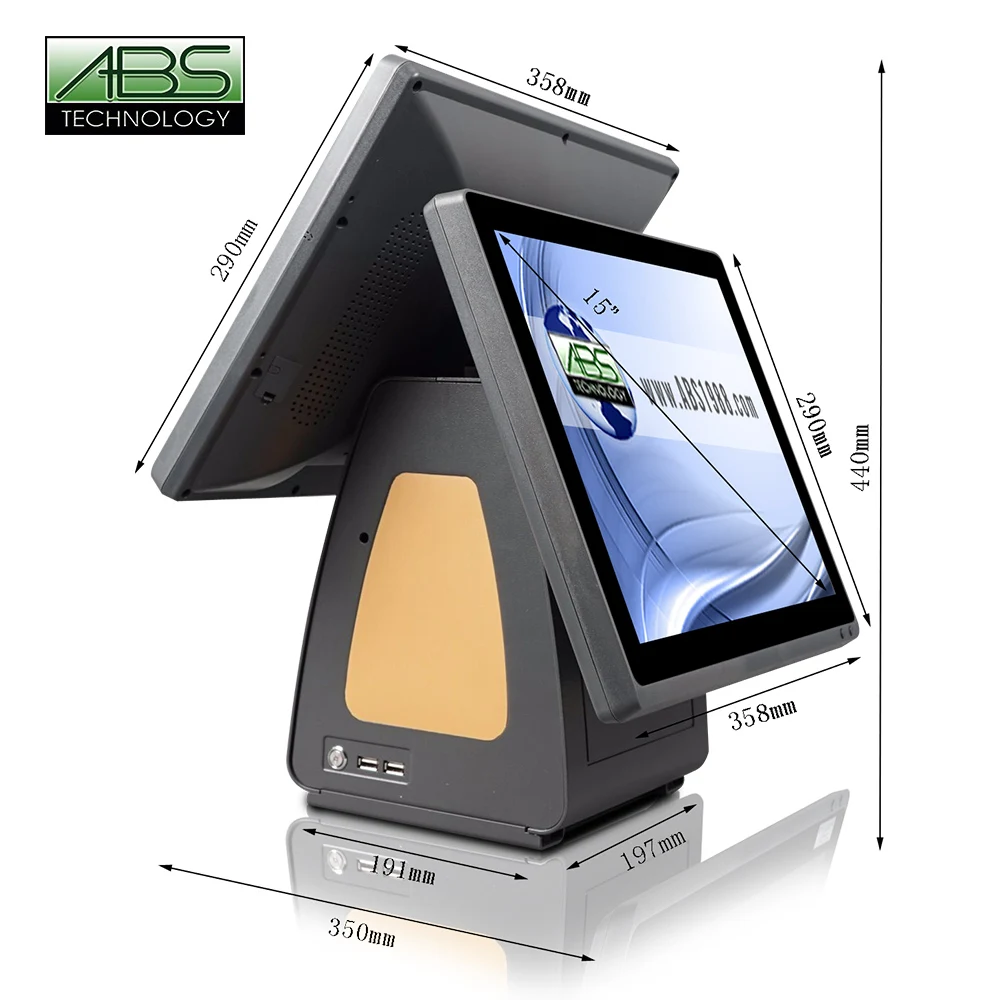 

Высококачественный настраиваемый 15-дюймовый сенсорный POS-терминал для ATV/UTV с процессором Intel, Bluetooth 5.2/Wi-Fi 6, 8 ГБ ОЗУ и термопринтером 58/80 мм