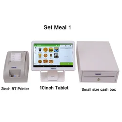 Free Shipping 10inch  Android POS System Cash Register Machine With Wifi Come With Pos Software For Rerail Like Shop ,Restaurant