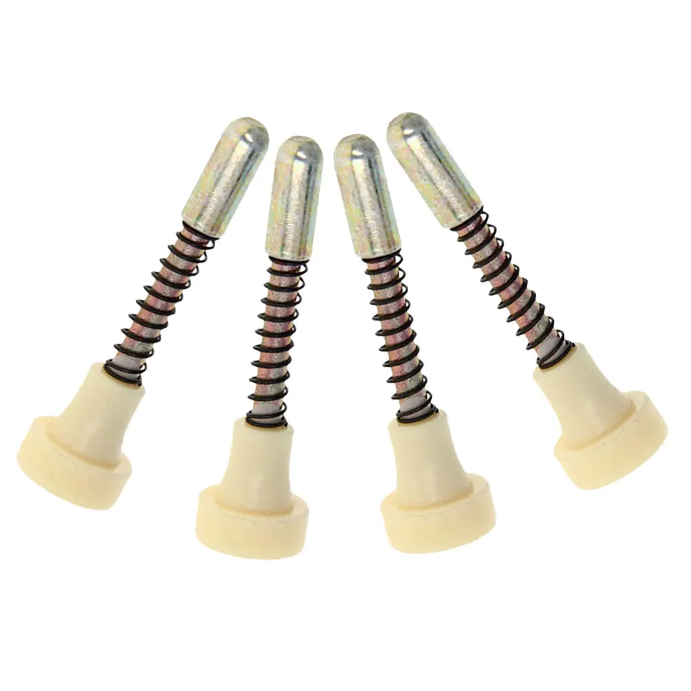 

4pcs Spring Loaded Bed Latch Stainless Steel Plunger Lock Baby Crib Furniture Hardware Replacement Wardrobe Cabinet Closure Kids