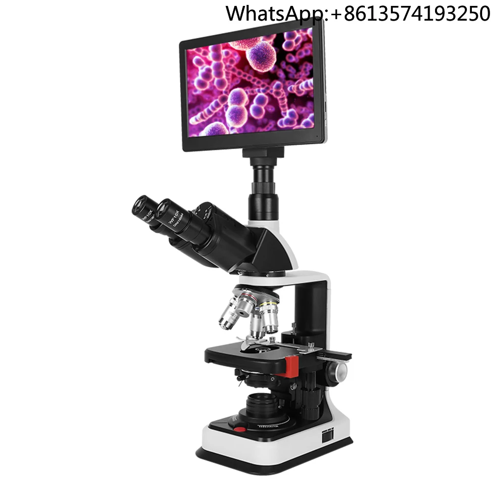 

Laboratory Biology Trinocular Microscope With LCD Screen Education Teaching Best Quality Triocular Research Microscope