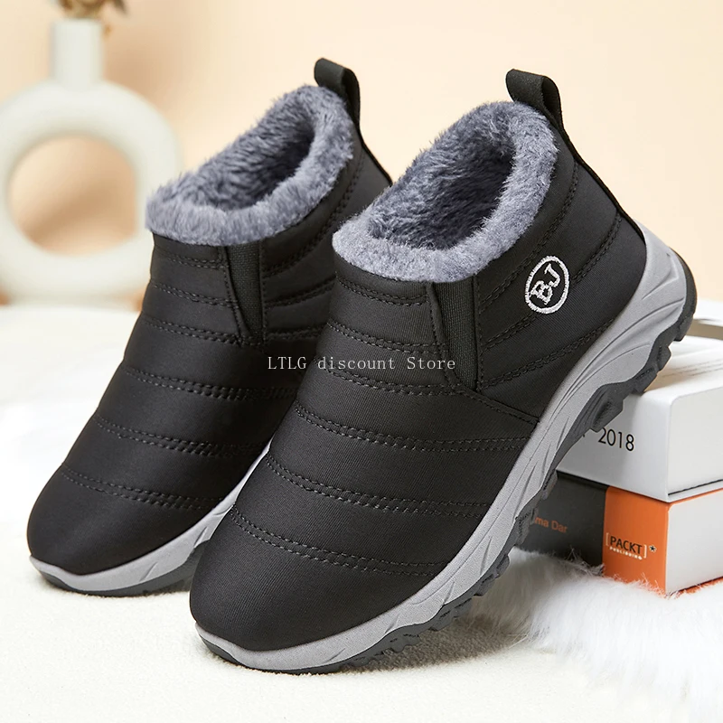 남성용 부츠 여성용 겨울 발목 부츠 따뜻한 인조 모피 - Men Shoes Online 리뷰 및 가격