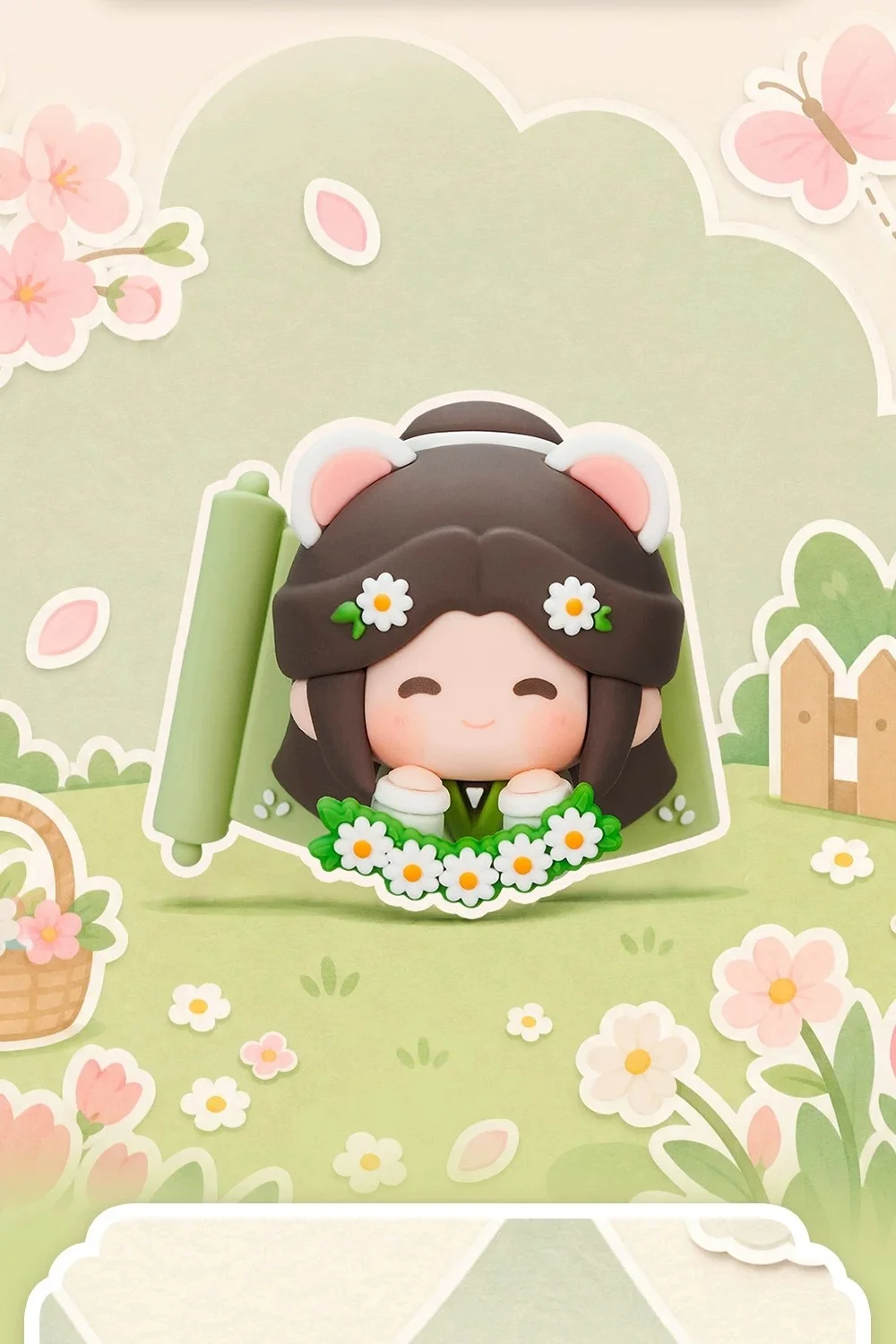 Echte Heaven Official's Blessing TGCF Lucky Fluff Blind Box Kühlschrankmagnet Anime Figur Schreibtischdekoration Sammlerstück Geschenk Spielzeug – Detail 18