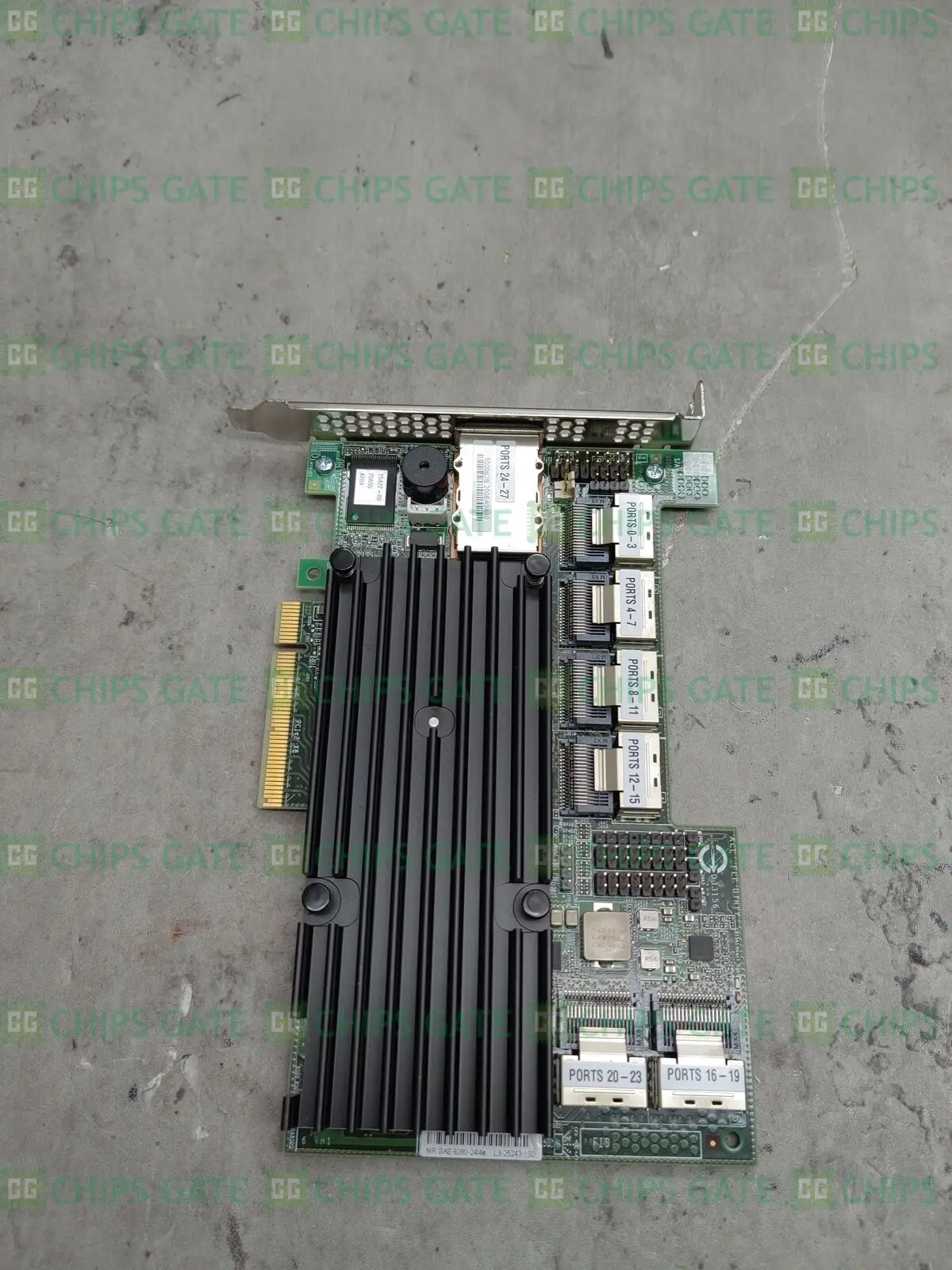 LSI MegaRAID MR SAS 9280-24i4e 24x Internal & 4x External Ports RAID Controller