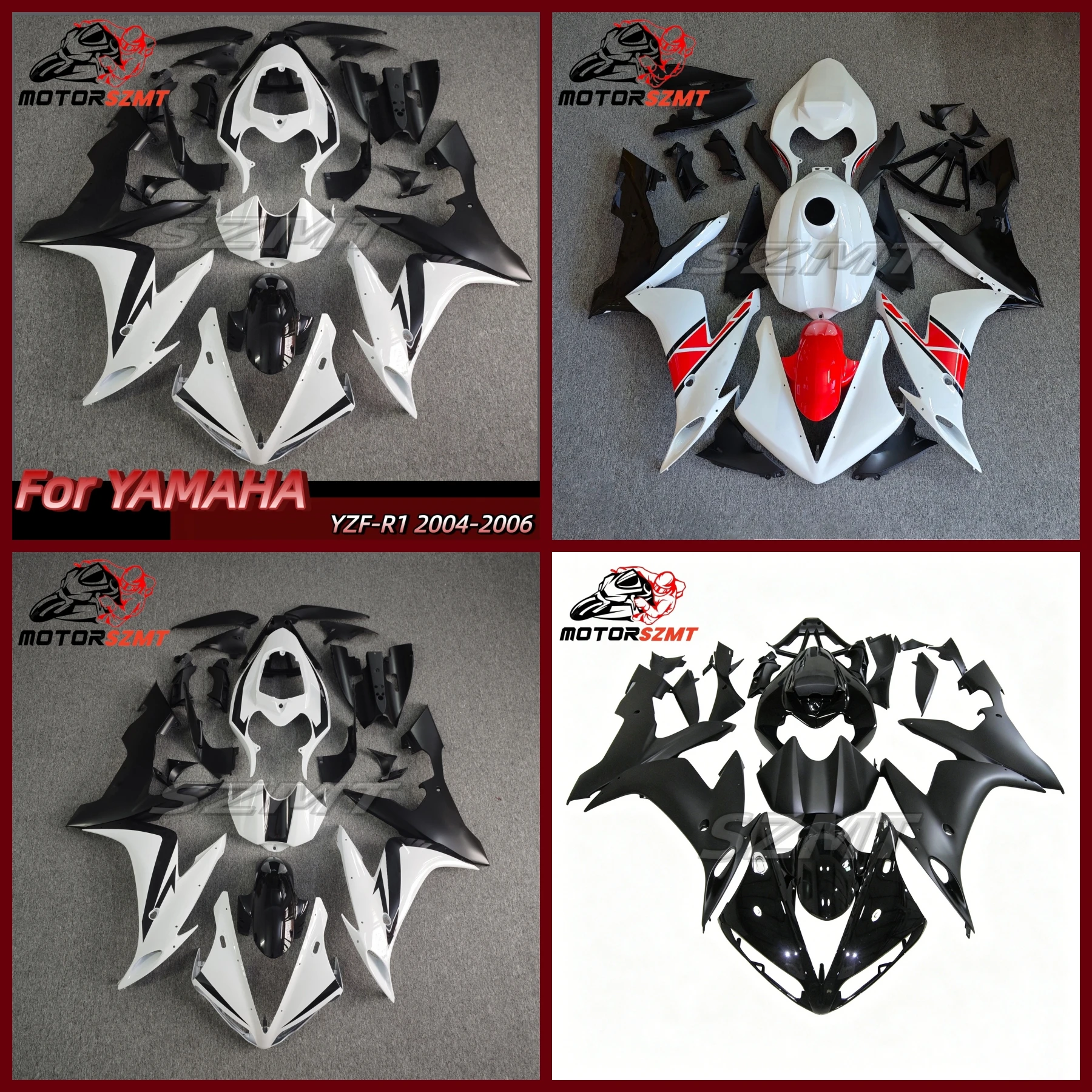 Fender Frame Cover Fuel Tank Guard Side Panel Fairing Kit Motorcycle For YAMAHA R1 R1M 2004 2005 2006