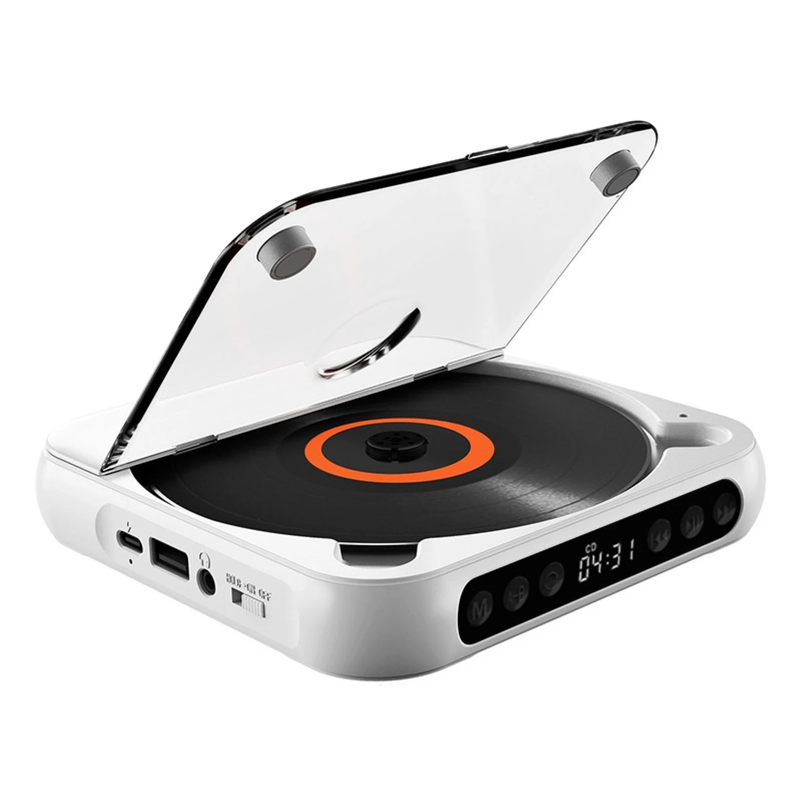 1pc-portable-cd-player-bluetooth-53-walkman-with-2000mah-rechargeable-built-in-speaker-usb-aux-earphone