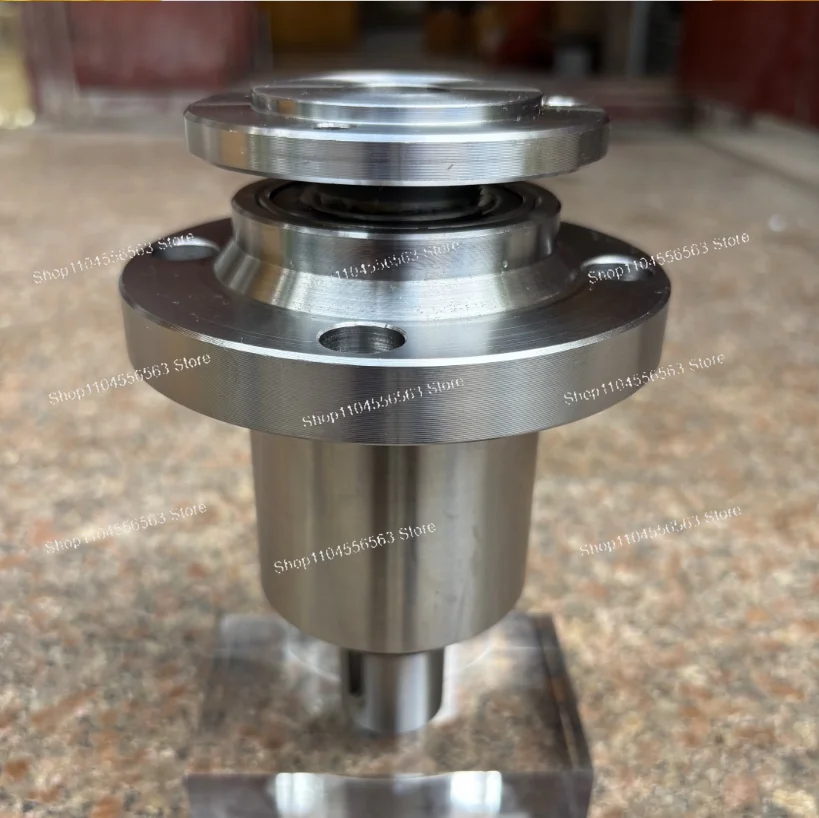 Precision Machining Lathe Spindle – High Speed, Flange Mounted Design