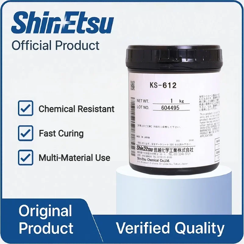 

Shin-Etsu KS-612 1kg High-Performance Lubricant, Excellent Lubrication, Heat-Stable, Low Volatility, Electrical Insulation