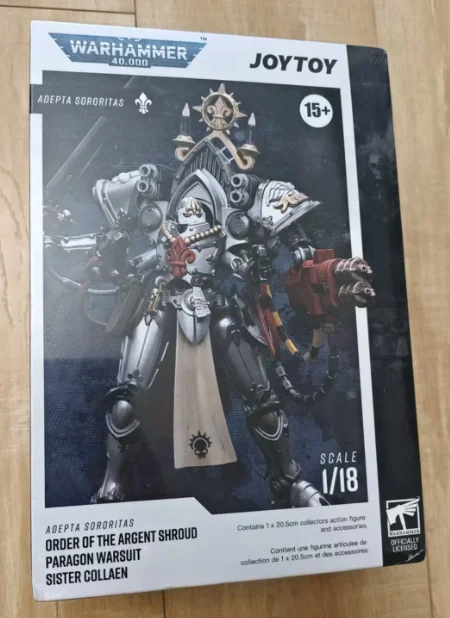 

【SF】JOYTOYS 1/18 Action Figure Adepta Sororitas Order of The Argent Shroud Paragon Warsuit Sister CollaenModel Toys Ornaments