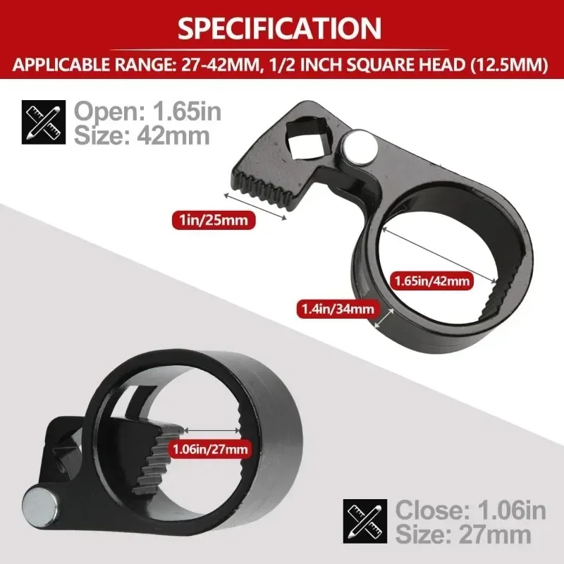 

Car Tool Universal 27-42mm Steering Ball Head Extractor Remover for Rocker Arm Removal Installation Car Accessories