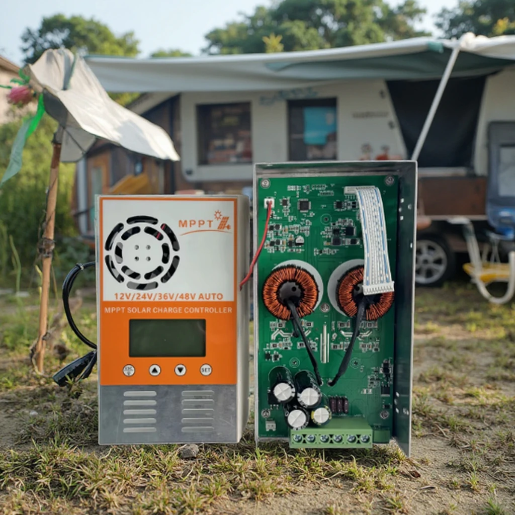 12V/24V/26V/48V RV Solar System 60A MPPT Solar Charge Controller for Lighting Controller Application